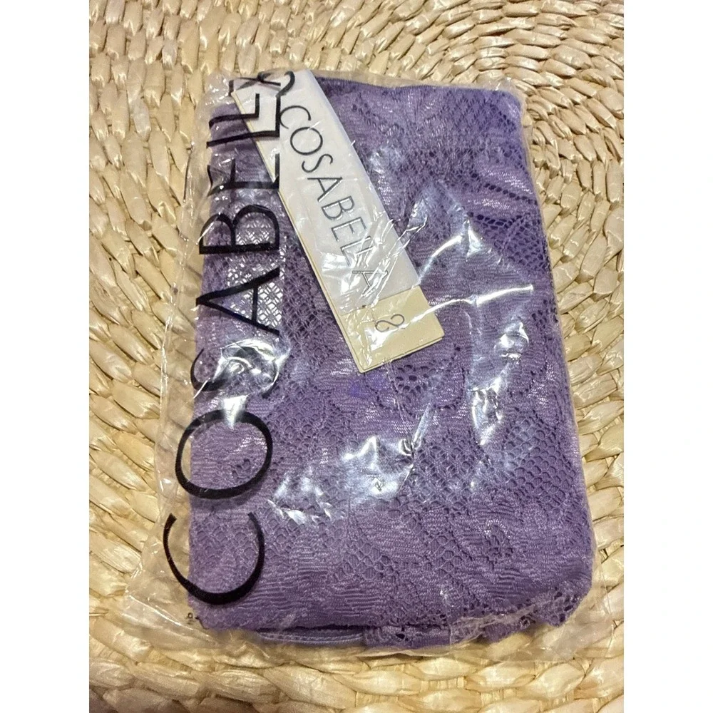 Cosabella Men's Never Say Never Comfort Micro Lace Brief Himalayan Sky XL